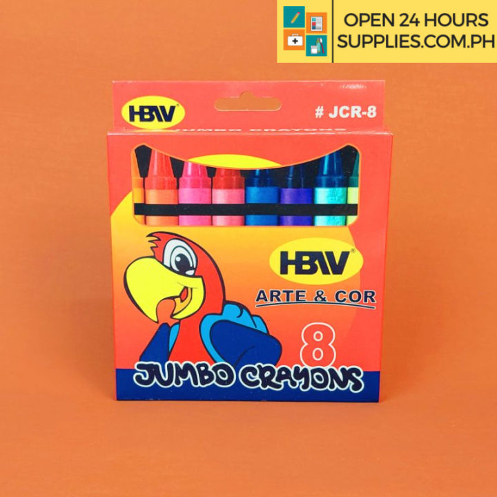 Choice Bulk Crayons in 8 Assorted Colors - 1000/Case