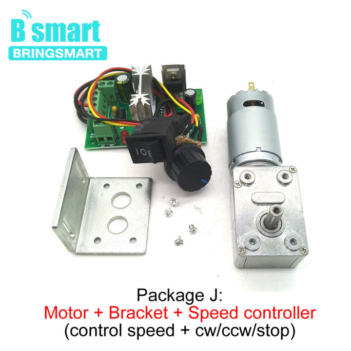 worth-buy-bringsmart-มอเตอร์เกียร์-jgy-395-มอเตอร์เกียร์-dc-12โวลต์ตัวลดขนาดเล็ก12โวลต์เครื่องยนต์ลดหนอนมอเตอร์เกียร์ล็อคตัวเอง