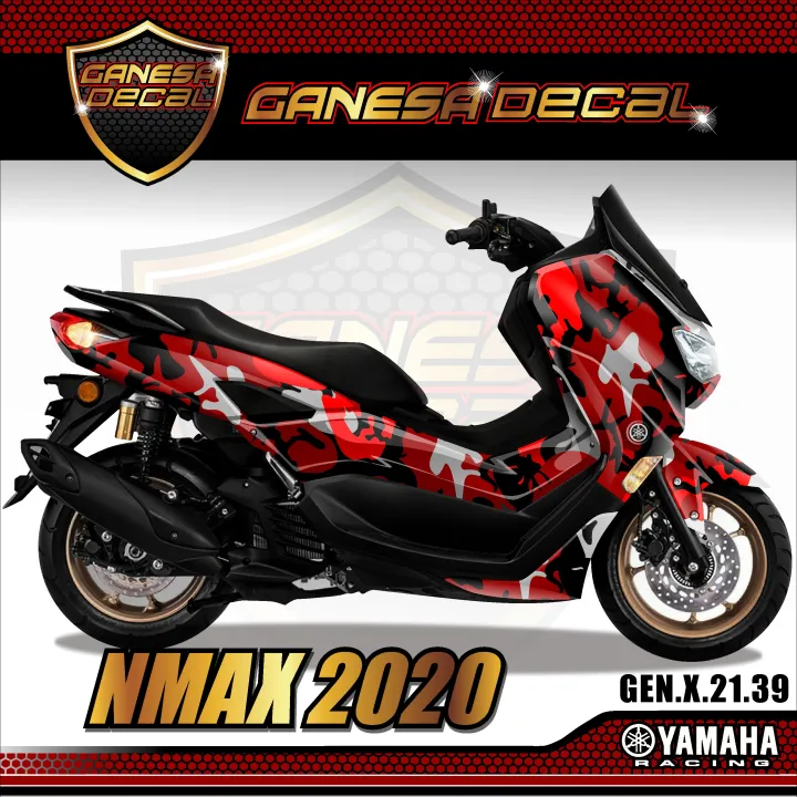 Decal Sticker Dekal Stiker New Nmax 2020 Facelift Fullbody Desain