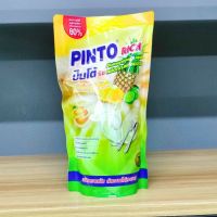 ใหม่!!!  [1 ถุง] PINTO ปินโต้ ผลิตภัณฑ์ล้างจาน กลิ่นสับปะรด ไลม์ ขนาด 400 มล.-2851