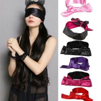 【CW】 Blindfold Handcuff Restraint Flogger Whip Costume Ecstasy Silk Tie Cover Blinder