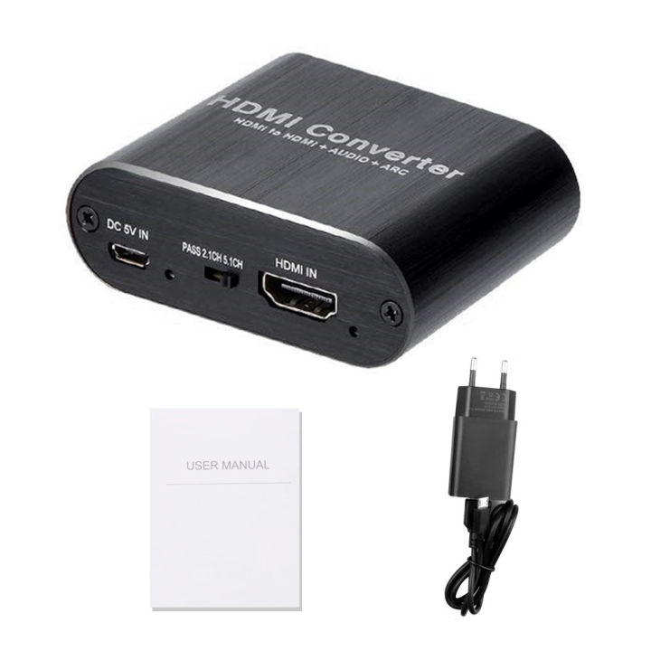 cuguu-เครื่องแยกสัญญาณเสียง4k-60hz-ขายดีตัวแยกออดิโอ-hdmi-4k-toslink-hd-4k-toslink-spdif-สเตอริโอ3-5mm