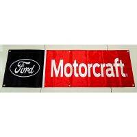 130GSM 150D Polyester Material Ford Motorcraft Oil Banner 1.5*5ft (45*150cm) Advertising decorative Car Flags yhx344  Power Points  Switches Savers