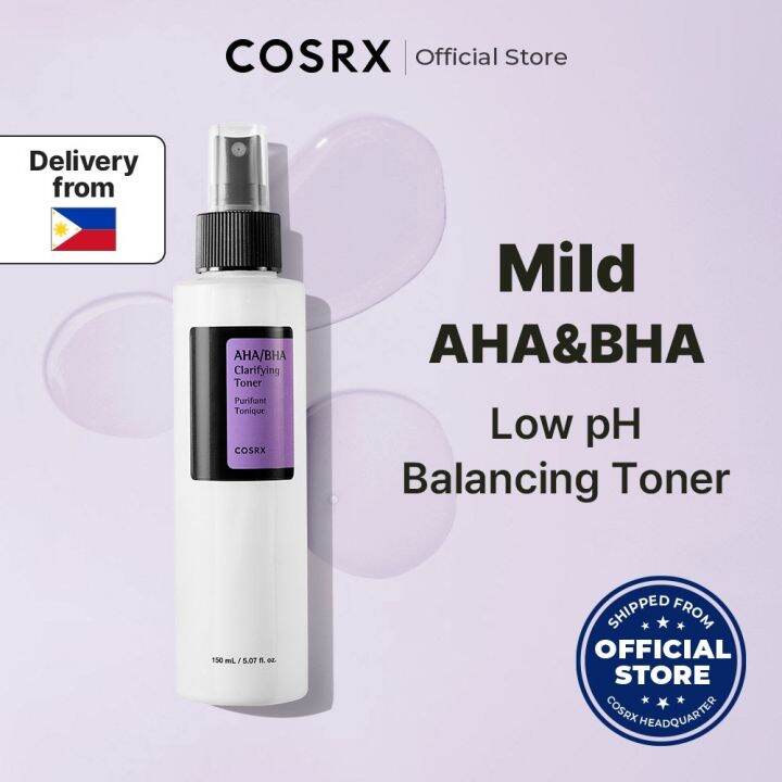 [COSRX OFFICIAL] AHA/BHA Clarifying Treatment Toner 150ml AHA BHA 0.1