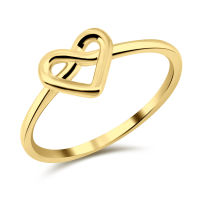 100% PURE 925 SILVER INFINITE HEART RING NSR-488. PERFECT FOR DAILY WEAR AND GORGEOUS FOR SPECIAL EVENT.