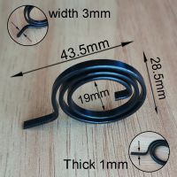 2.5 Turn Flat Coil Torsion Springs For Door Handles Internal Repair Replacement