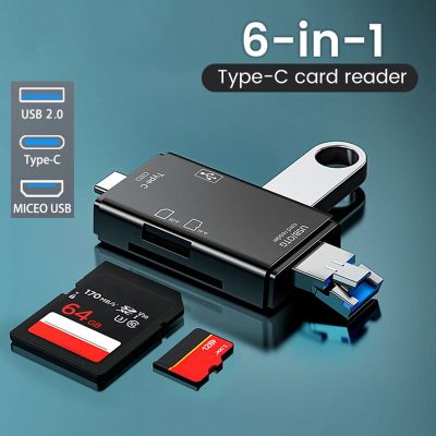 【CC】 Card Reader 480Mbps High-speed Transmission USB Flash Drive Type C