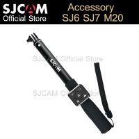 CAM ขาตั้งกล้อง SJCAM Selfie stick Monopod RF Remote Control for Action Camera M20 ,SJ6 ,SJ7 (ฺBlack Color) ไม้เซลฟี่ รีโมท กล้องแอคชั่น ขาตั้งมือถือ