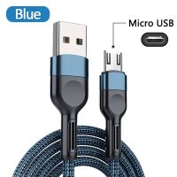 ร้อน hanoe413 - /สายชาร์จ Micro Usb ที่ชาร์จเร็วดั้งเดิม1/2/3M 3A สายข้อมูล Android สำหรับ Samsung Galaxy S7 Xiaomi Redmi 9A 6 7A Note 5 6 Pro Huawei