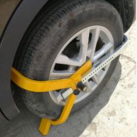 【YD】 Car Lock Tire Claw Parking Locks Anti Theft Clamp Boot Pickup Truck RV Boat Trailer R13 R14 R15