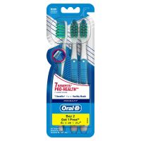 Free!! Oral B Pro Health 7 Benefits Medium Toothbrush Pack 3