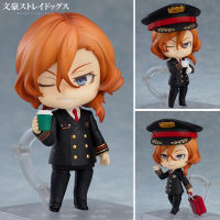 Nendoroid เนนโดรอยด์ จากการ์ตูนเรื่อง Bungo Stray Dogs คณะประพันธกรจรจัด Chuya Nakahara ชูยะ นากาฮาระ Airport Ver Action Figure แอ็คชั่น ฟิกเกอร์ Anime อนิเมะ การ์ตูน มังงะ Figma ฟิกม่า สามารถขยับได้ Doll ตุ๊กตา ของขวัญ Gift manga SD Model โมเดล Hobby