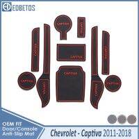 【✱2023 HOT✱】 yan84 แผ่นรองอุปกรณ์เสริมสำหรับ Chevrolet Captiva 2011 2012แผ่นรองช่องแผ่นยางของเชฟวี่แคปติวา