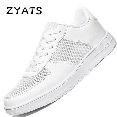 ZYATS รองเท้าตาข่ายคู่ผู้ชาย,รองเท้าสไตล์ฤดูร้อนถ่ายเทอากาศได้แฟชั่นคู่รักรองเท้ารองเท้าลำลองกีฬารองเท้าบุรุษ