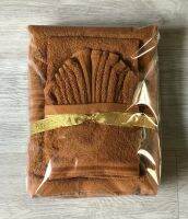 ชุดผ้าขนหนูถวายพระพรีเมียม - Cotton100% เนื้อผ้านุ่ม ไม่ขาดง่าย ใช้ได้จริง แพ็คพร้อมถวายทันที [B3]
