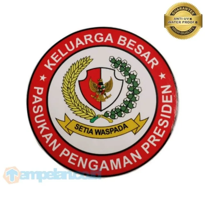 STIKER PASUKAN PENGAMANAN PRESIDEN ( PASPAMPRES ) | Lazada Indonesia