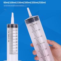 ▪▦ 350ml/500ml Pet Animals Feeding Large Capacity Enema Syringe Large Syringe Reusable Pump Measuring with scale Big Syringe