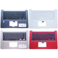 Newprodectstscoming 95 NEW For ASUS Vivobook S510 S510UN X510 X510UA A510 F510 X510UQ UN UR Series Palmrest Upper Cover US Keyboard