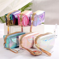 Travel Women Daily Carry Zipper Student Beauty CaseCosmetic Bag Handbag Toiletry Storage Bag