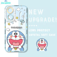 ZeroQiQi เคสโทรศัพท์กันกระแทกสำหรับ OPPO A58 4G A78 4G ต้นฉบับเคสโทรศัพท์คริสตัลปลอกอ่อนคลุมทั้งหมดเคสมือถือใสปกป้องกล้อง