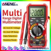 ANENG 2000 Counts Smart Digital Multimeter Tester Resistance Capacitance Handheld Digital Multimeter Tester Battery Powered High Precision Electrical Tools