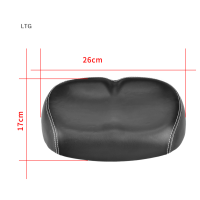 LTG US Big Ass จักรยานขี่จักรยาน noseless อานจักรยานเบาะ PU Pad สบาย