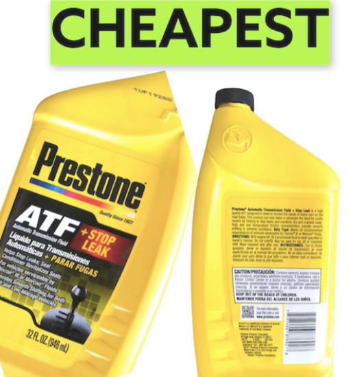 2pcs PRESTONE ATF Fluid Stop Leak automatic transmission fluid dexron