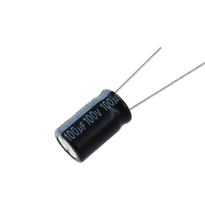 10PCS 10uF 100V 10MFD 100Volt 6*11mm Aluminum Electrolytic Capacitor ...