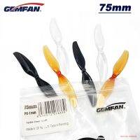 12คู่24ชิ้น Gemfan 75Mm 2-Blade PC ใบพัด1Mm 1.5Mm สำหรับ DJI Tello FPV ฟรีสไตล์3นิ้วชิ้นส่วน DIY อะไหล่โดรน