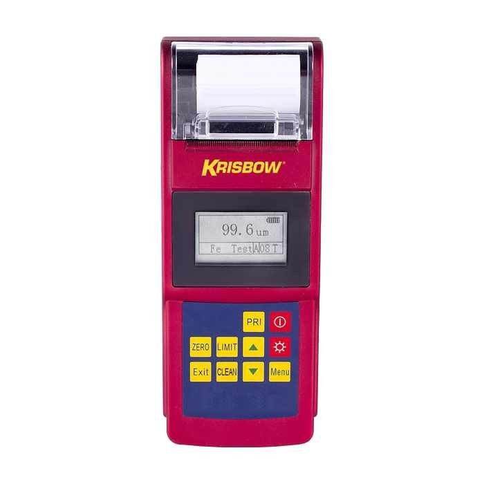 KRISBOW COATING THICKNESS GAUGE 01250UM W/PRINT 10238109 djm