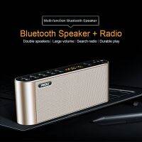 Bluetooth-Compatible FM Speaker Wireless Handsfree Pocket Audio U Disk Speakers Subwoofer HiFi LED Display With Mic for Home