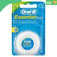 ออรัลบี ไหมขัดฟัน รสมินต์ ความยาว 50 เมตร จำนวน 1 ชิ้น [Oral-B Oral B Dental Essential Floss Mint length 50 meters, 1 piece]