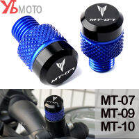 2Pcs รถจักรยานยนต์ตามเข็มนาฬิกา M10 * 1.25กระจกปลั๊กสกรูสำหรับ Yamaha MT07 2021 2022 Mt09 MT 03 07 09 10 MT10 FZ09