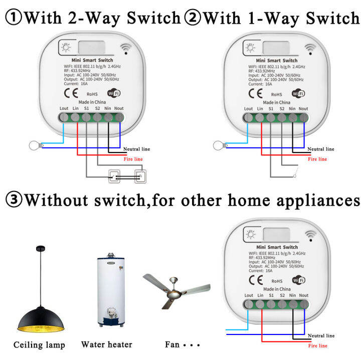 smart-home-wifi-and-rf-smart-light-switch-kinetic-wireless-self-powered-wall-switch-remote-control-2way-timing-module-220v-16a