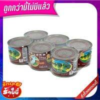 ✨ขายดี✨ นกพิราบคู่ ผักกาดดอง 140 กรัม x 6 กระป๋อง Pigeon Double Green Mustard Pickle 140g x 6 Cans ?ดีสุดๆ!!