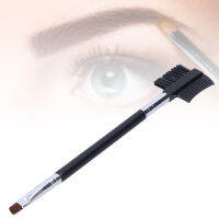 แปรงปัดขนตาคิ้ว Shaper Double Head Eyelash Comb Eyebrow Brush เครื่องมือแต่งหน้าขนตาคิ้ว