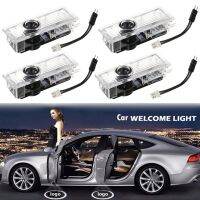 4Pcs LED Car Door Light Decoration For BMW E90 E91 E60 E61 325i 525i 3 5 Series E63 E85 E86 Welcome Laser Projection Lamp 12V