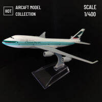 1:400 Scale Metal Aviation ,Cathy PACIFIC B747เครื่องบินเครื่องบิน Miniature, Kids Room Decor ของขวัญของเล่นสำหรับ Boy