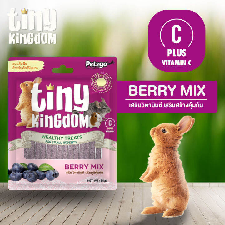 tiny-kingdom-ขนมลับฟัน-healthy-treats-รส-บลูเบอร์รี่-50g