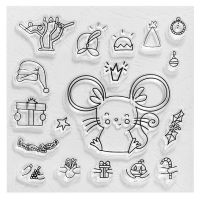 Rat Mouse Silicone Clear Seal Stamp DIY Scrapbooking Embossing Photo Album Decorative Paper Card Craft