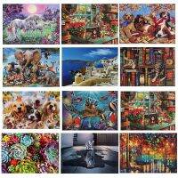 ป่าร้อน LIN431 - ◎◕✁ Landscape Puzzles Variety Styles Thickened 1000piece Plane for Children and Adults To Customize