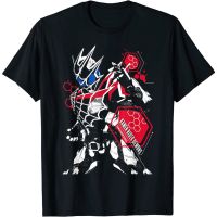 Anime Kamen Rider graphic cotton T-shirt for men