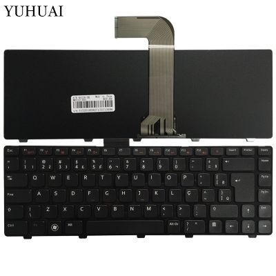 Brazil BR Keyboard for DELL INSPIRON 14R N4110 M4110 N4050 M4040 N5050 M5050 M5040 N5040 X501LX502L P17S P18 N4120 M4120 L502X