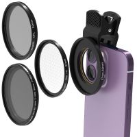 ☏ KnightX Macro lenses Camera CPL Star Prism Filter Kaleidoscope Lens CPL For cellphones