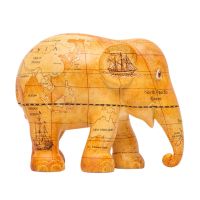 Elephant Parade รูปปั้นช้าง Tales of Discovery (15cm) รูปปั้นช้างทำมือขนาดเล็กหลากสีสัน จากเชียงใหม่ ของขวัญวันเกิด ของที่ระลึกไทย