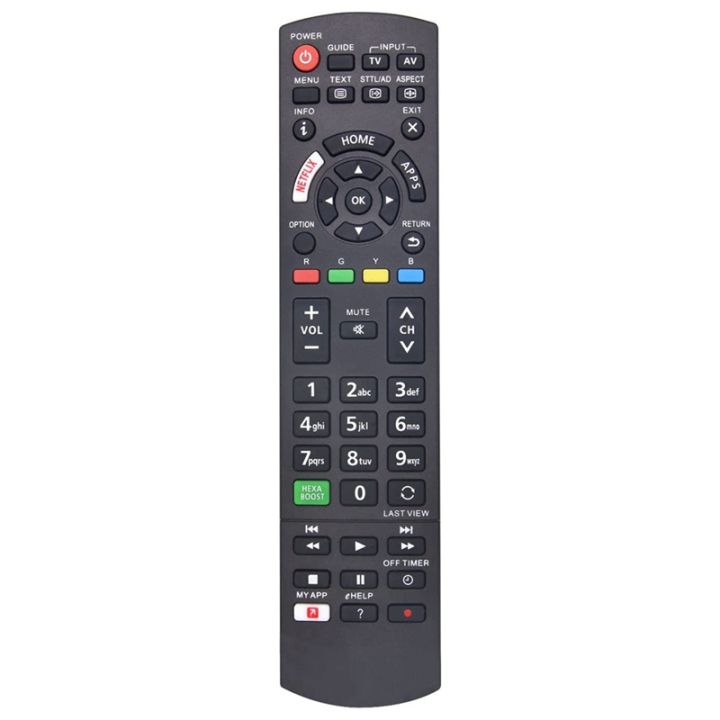 universal-remote-control-for-panasonic-viera-lcd-led-3d-tv-with-netflix-my-app-buttons