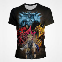 ญี่ปุ่นอะนิเมะ Yu Gi โอ้3D พิมพ์เสื้อยืดผู้ชายผู้หญิงลำลองสตรีแฟชั่นขนาดใหญ่เสื้อยืดฮาราจูกุเด็กประเดิมท็อปส์เสื้อผ้า