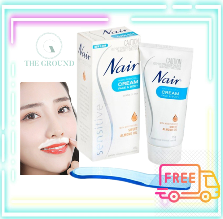 READY STOCK EXP: 01/2027] Nair 脱毛膏 Hair Removing Cream Sensitive Skin 75g (  Made in Australia ) | Lazada