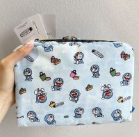 Japanese tide high-capacity skin care cosmetic bag certificates to receive bag cartoon traveling portable bag 7121 blue fat man