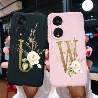 เคสกันกระแทกสำหรับ OPPO Reno 8 T 5G เคส CPH2505แบบซิลิโคนนิ่มโทรศัพท์ดีไซน์ตัวอักษร TPU ด้านหลังเคสสำหรับ Oppo Oppo Reno 8 T 8 T Reno8 T Reno8T 5G